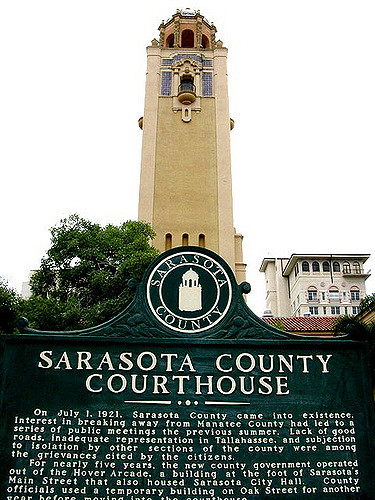 Sarasota County Courthouse handles many REO transactions